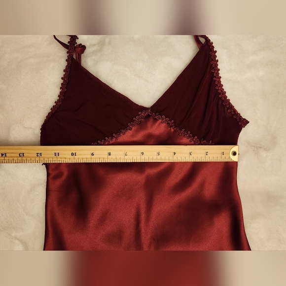 Vintage Burgundy Colesce Couture Lingerie size Small - Picture 2 of 14